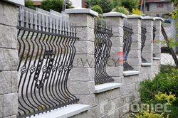 Daszek na murek CBG 24x28x6 (gorc L) kolor kremowy / Joniec