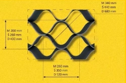 Geokrata Globkrata MK 340mm 2,6m x 6,3m wysokość 15cm