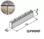 Bloczek łupany Gorc Peak GPMMP 75,6x9,7x18 kolor piryt