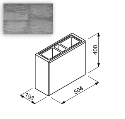 Bloczek Roma Giga RGM20 50,4/19,8/40 kolor iryd / Joniec
