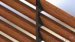 Wzmocnienie środkowe deski ogrodzeniowej / standard - pakowane po 100szt