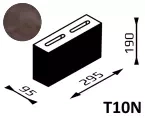 Bloczek elewacyjny Tom T10N 29,5x9,5x19 kolor vera / Joniec