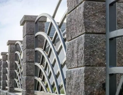 Daszek na słupek CPGS 43/27/6 kolor bronzyt / Joniec