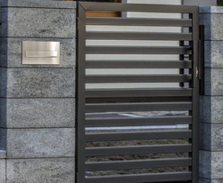 Skrzynka mała zwykła - do słupka 19-25,5cm kolor Inox / Joniec