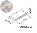 Daszek Gorc Peak CPGPMM 50x24,5x6 kolor piryt