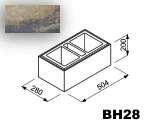 Bloczek Roma Horizon BH28 50,4/28/20 kolor piryt / Joniec