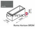 Bloczek Roma Horizon BH20 50,4/20/20 kolor grafit / Joniec