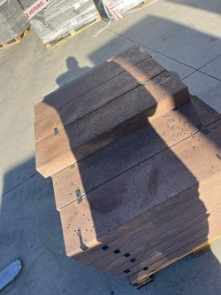 Daszek Roma Mega CRM19 75,6x19,5x7,2 kolor aragon