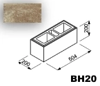Bloczek Roma Horizon BH20 50,4/20/20 kolor amber / Joniec
