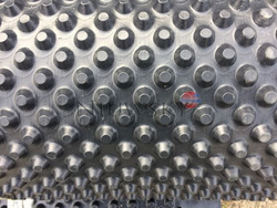 Folia kubełkowa 8 mm, 400 g/m2 rolka 2m x 20m 40m2