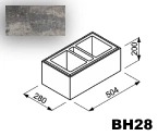 Bloczek Roma Horizon BH28 50,4/28/20 kolor marengo / Joniec