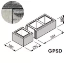 Bloczek łupany Gorc Peak GPSD 75,6x28x18 kolor onyx