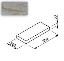 Daszek na murek CH20 50,4x20x5 sandy / Joniec