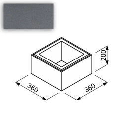 Bloczek Roma Horizon BH36 36/36/20 kolor popiel / Joniec