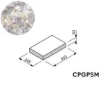 Daszek Gorc Peak CPGPSM 40,3x24,5x6 kolor piryt