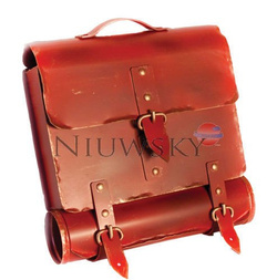 Skrzynka pocztowa na listy w kształcie teczki z jednym paskiem