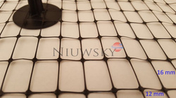 Siatka podtrawnikowa przeciw kretom oczko 15mm x 18mm w rolkach 2m x 200m