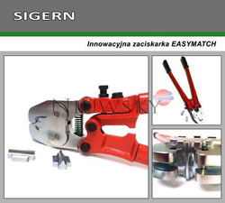 Zaciskarka EasyMatch do łączenia ogrodzeń panelowych / Sigern