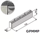 Bloczek łupany Gorc Peak GPMMP 75,6x9,7x18 kolor onyx