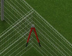 Zaciskarka do łączenia ogrodzeń panelowych