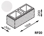 Bloczek Roma Perfect RP20 50,4/20/20 kolor alba / Joniec
