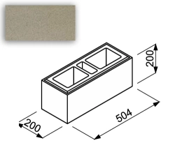 Bloczek Roma Horizon BH20 50,4/20/20 kolor beżowy / Joniec