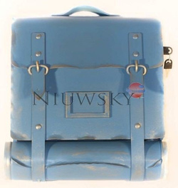 Skrzynka pocztowa na listy w kształcie teczki z dwoma paskami