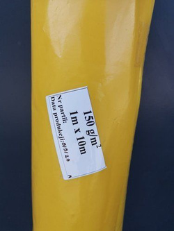 Geowłóknina poliestrowa 150 g/m2 rolki 1m x 10m (10m2)